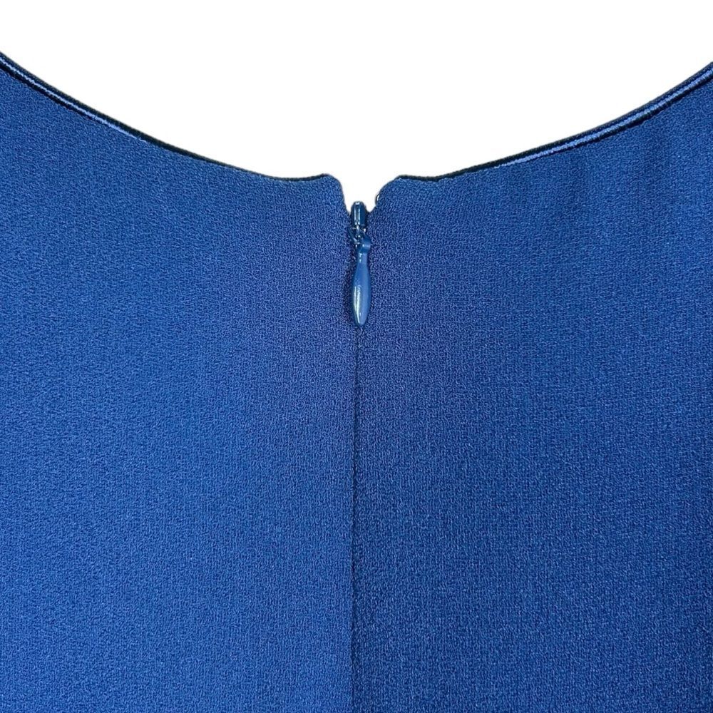 NWT Dress The Population Coby Pacific Blue Long Sleeve Twist Cut Out Dress Small - Picture 3 of 8